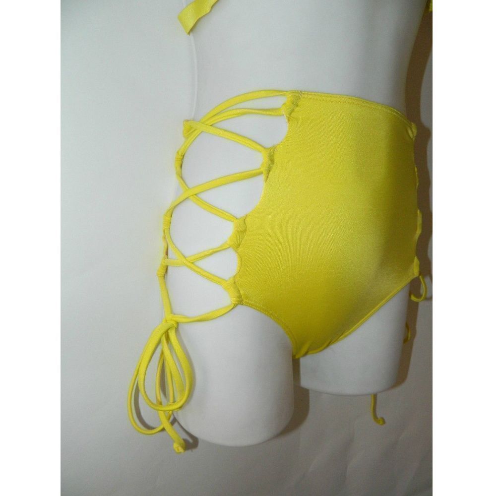 Hot as hell Hi-kini Bikini Neon Bottom Only Size S
